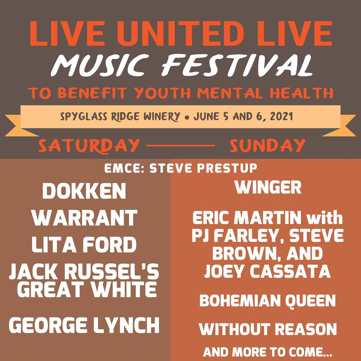 Sunbury, PA - Live United Live Music Festival