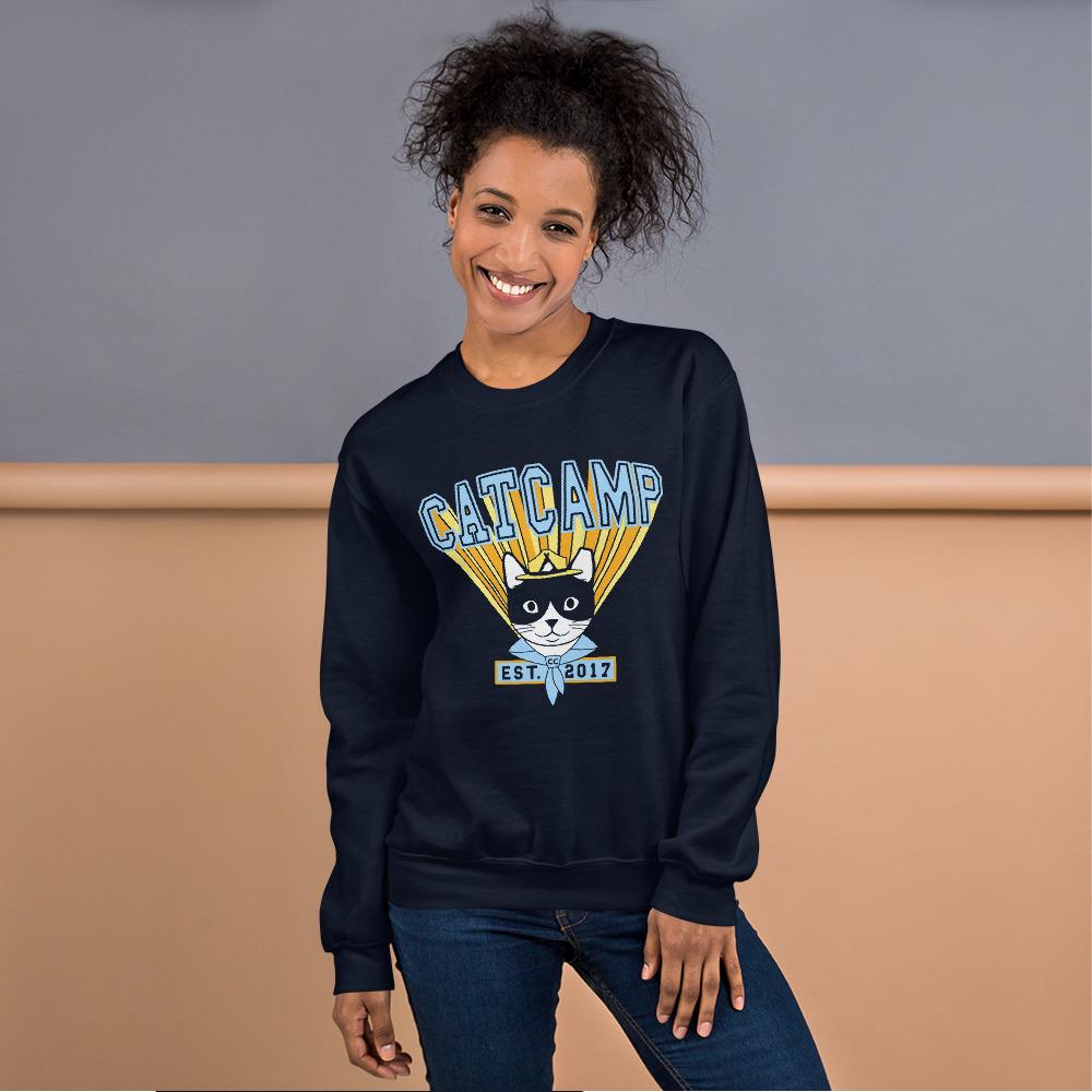 CAT CAMP Collegiate Unisex Sweatshirt