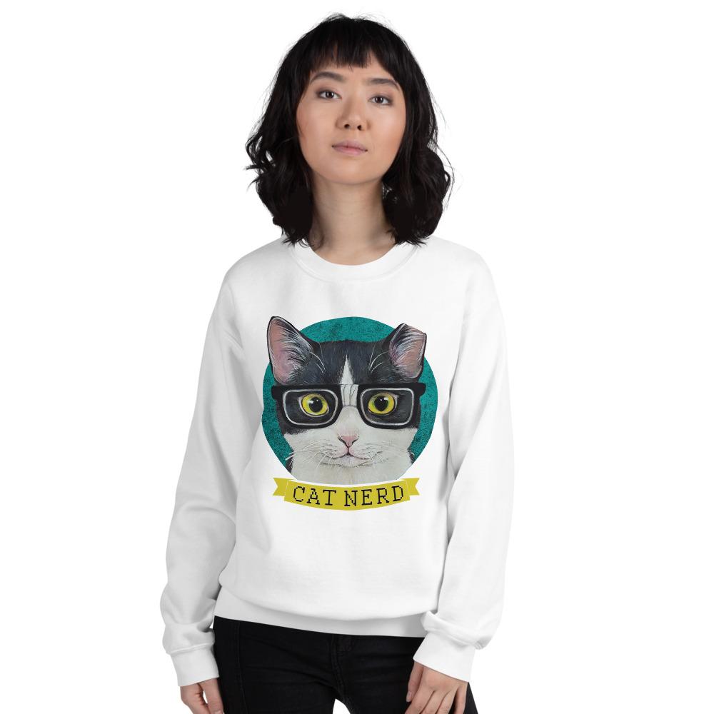 Cat Nerd Sweatshirt