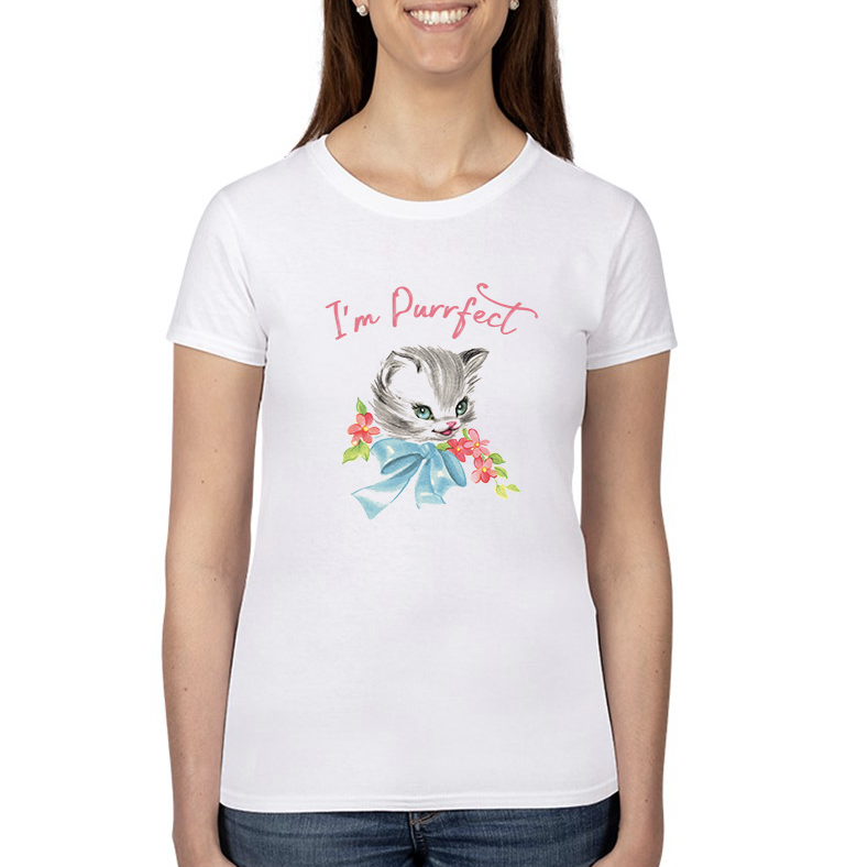 I'm Purrfect Woman's T-Shirt