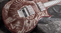 Gary Holt's Guitar, Painted In His Own Blood