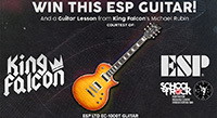 School of Rock and King Falcon Giving Away An LTD Deluxe EC-1000T