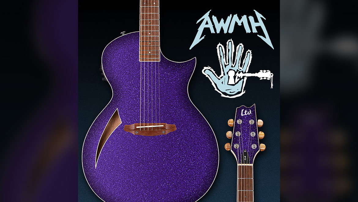 BID NOW: Customized LTD TL-6 Signed by Metallica Being Auctioned for Charity