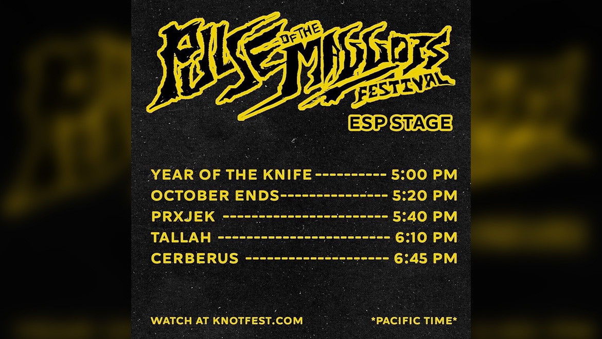 Nov 13: Knotfest "Pulse of the Maggots" Festival
