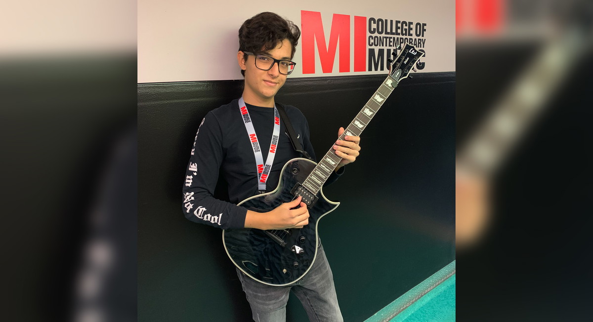 Congrats to Tony Rodrigues, Musicians Institute 2022 ESP Scholarship Winner