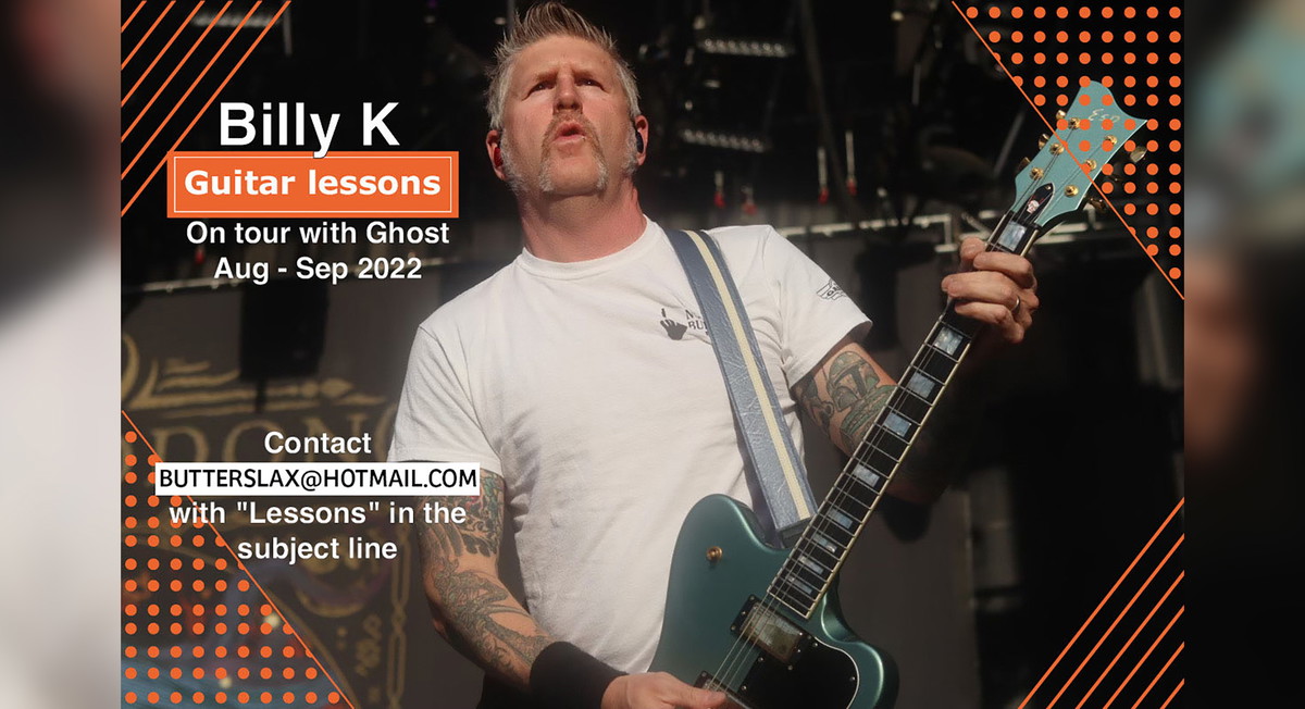 Guitar Lessons from Bill Kelliher (Mastodon)