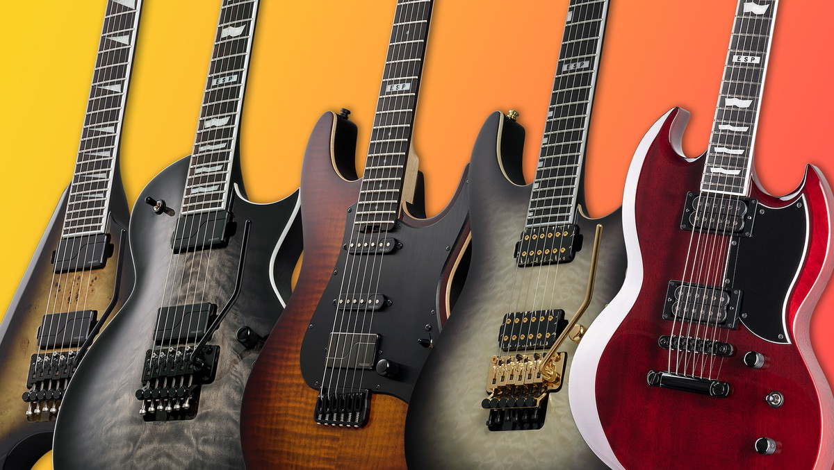 ESP Guitars Debuts 12 New Additions to Japan-Built E-II Series