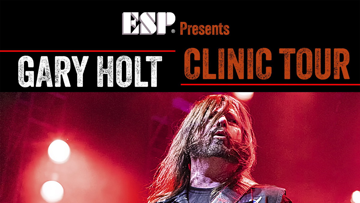 Gary Holt (Exodus) ESP Clinic Tour Summer 2023