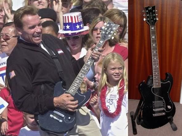 Esp Japan Custom Shop Ultratone Arnold Schwarzenegger