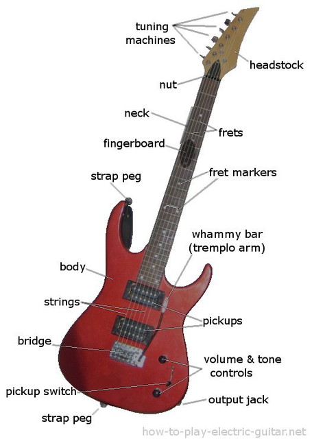 Electric Guitar Parts