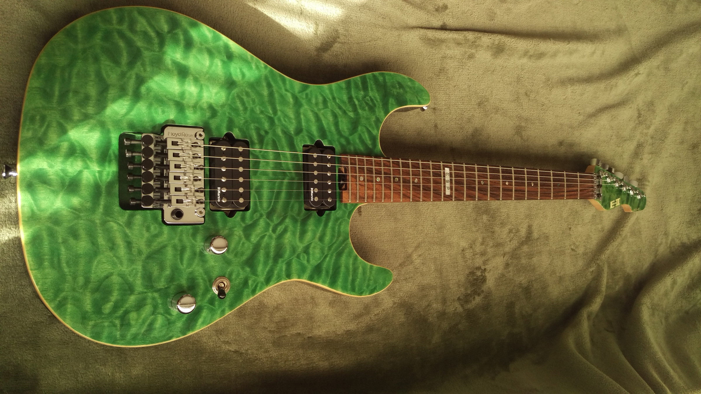 NGD - ESP E-II ST-2 Emerald Green - Finally something Green