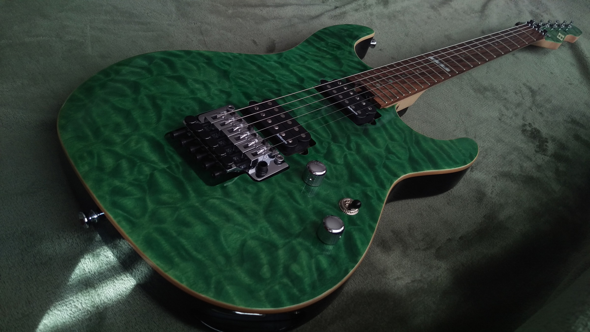 NGD - ESP E-II ST-2 Emerald Green - Finally something Green