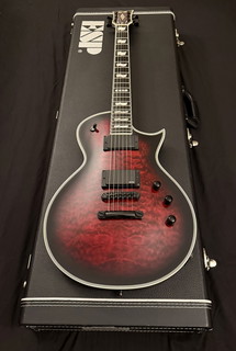 ESP E-II Eclipse SEE THRU BLACK CHERRY SUNBURST