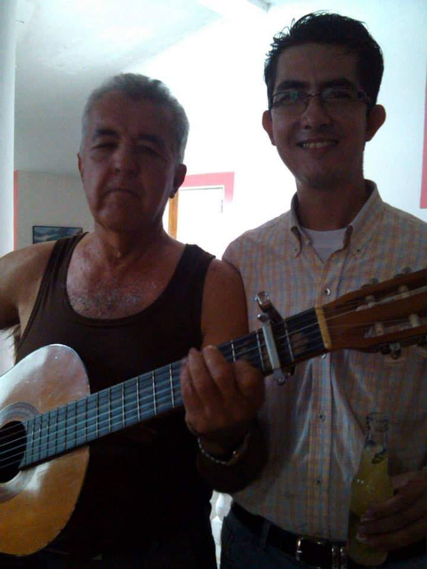 Singing with my father