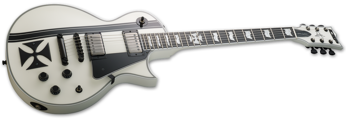 メタリカ　アイアンクロス　ESP LTD GRASSROOT LLCA 俺の2本のHetfieldギター。ESP MX250 / Iron Cross 🤘 : r/Metallica