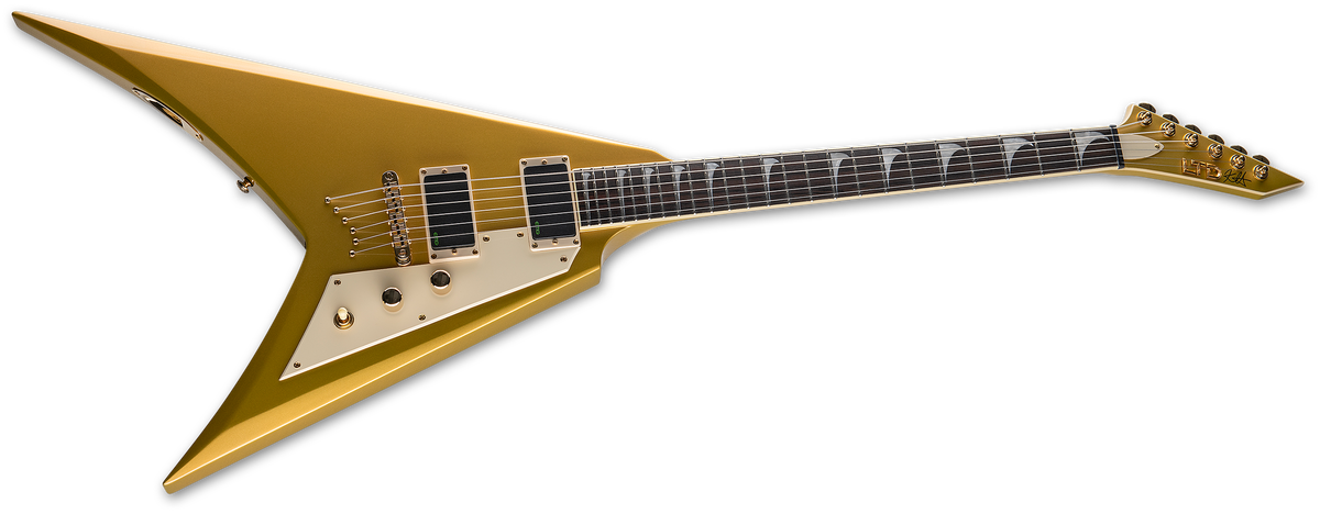 KH-V METALLIC GOLD - The ESP Guitar Company