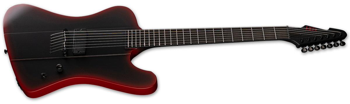 PHOENIX-7 BARITONE BLACK METAL - The ESP Guitar Company