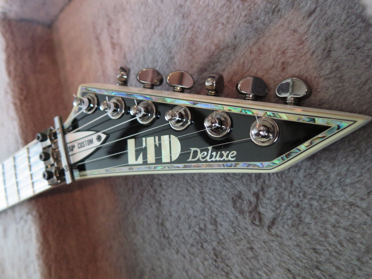 ESP Custom Truss rod cover The ESP Guitar Company