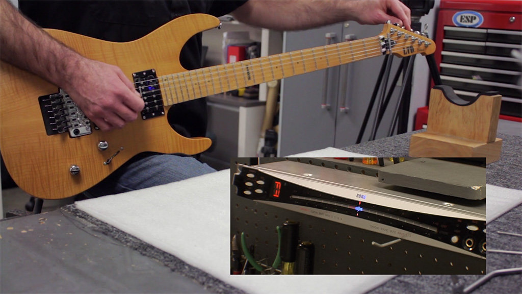 Adjusting Intonation on a Floyd RoseEquipped Guitar The ESP Guitar Company