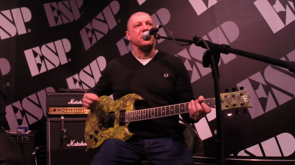 Live at NAMM 17 Lars Frederiksen The ESP Guitar Company