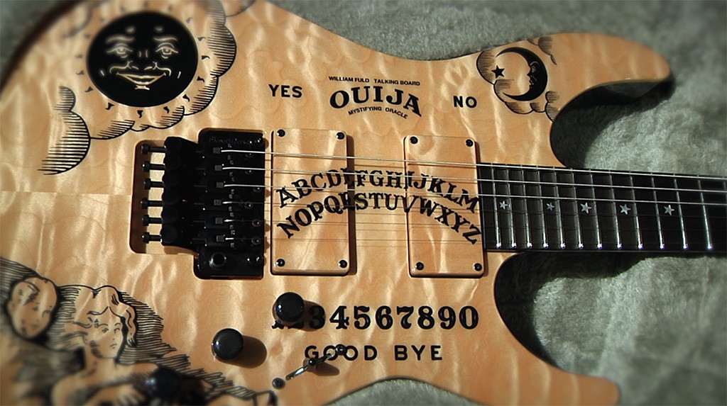 Limited-Edition ESP & LTD Kirk Hammett KH Ouija Natural - The ESP