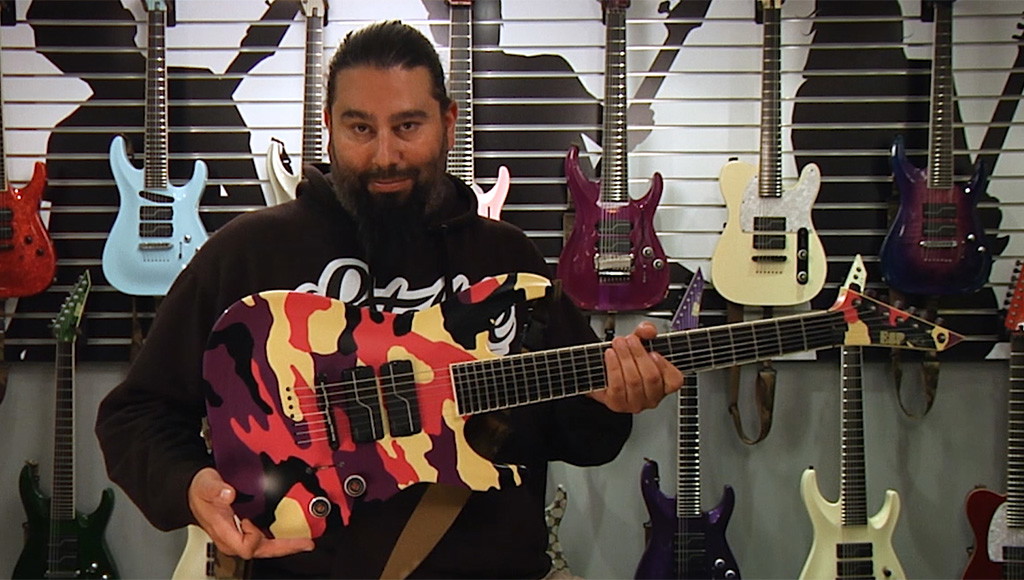 Stef's ESP Customs: The Camo Guitar - The ESP Guitar Company