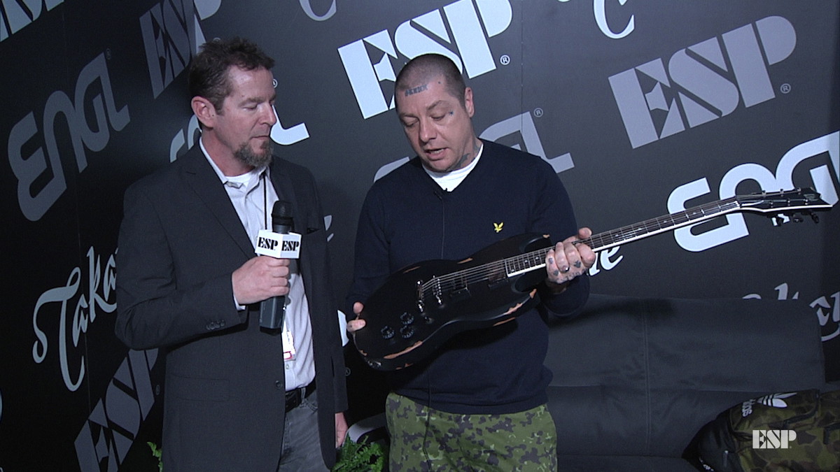 2019 NAMM Show Lars Frederiksen (Rancid) Interview The ESP Guitar