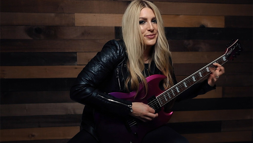 Stephanie Bradley Shreds the LTD Viper-400 - The ESP Guitar Company