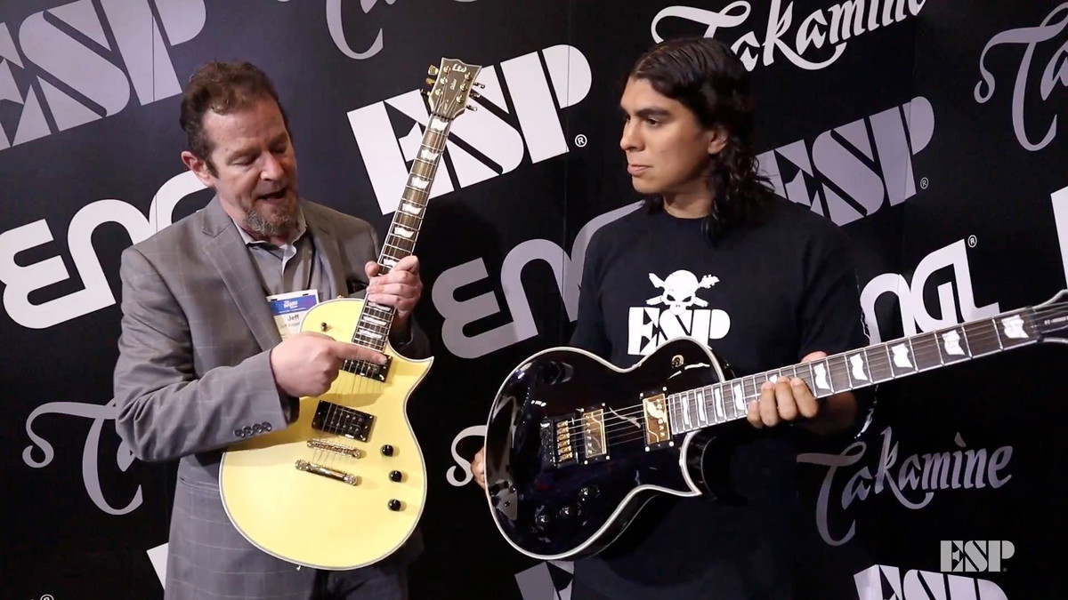 NAMM 2022 LTD EC Series The ESP Guitar Company