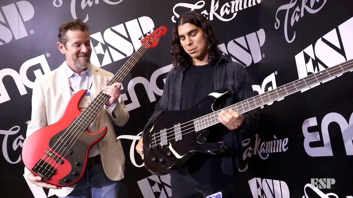 NAMM 2022 LTD Basses The ESP Guitar Company