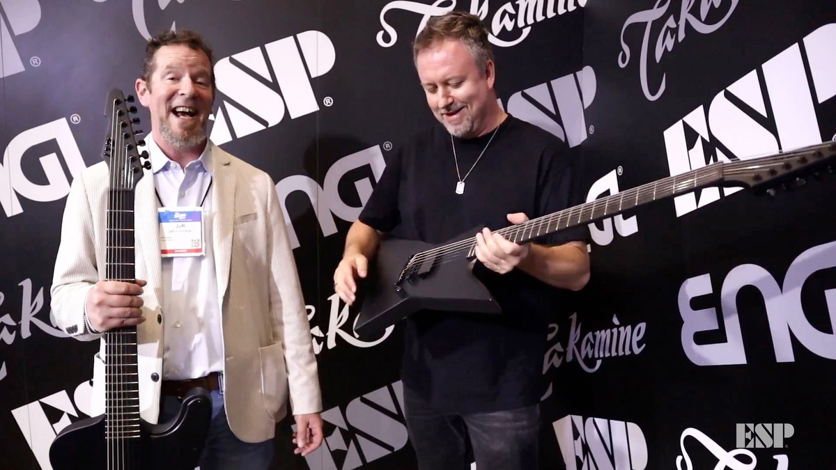 NAMM 2022 LTD Black Metal Series The ESP Guitar Company