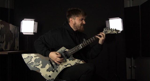 LTD James Hetfield Signature Series Snakebyte Demo by Tim Gauci