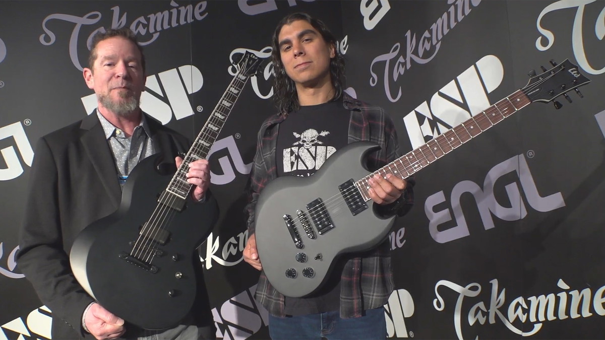 NAMM 2023 Lars Frederiksen Volsung200 and LTD Viper Series The ESP