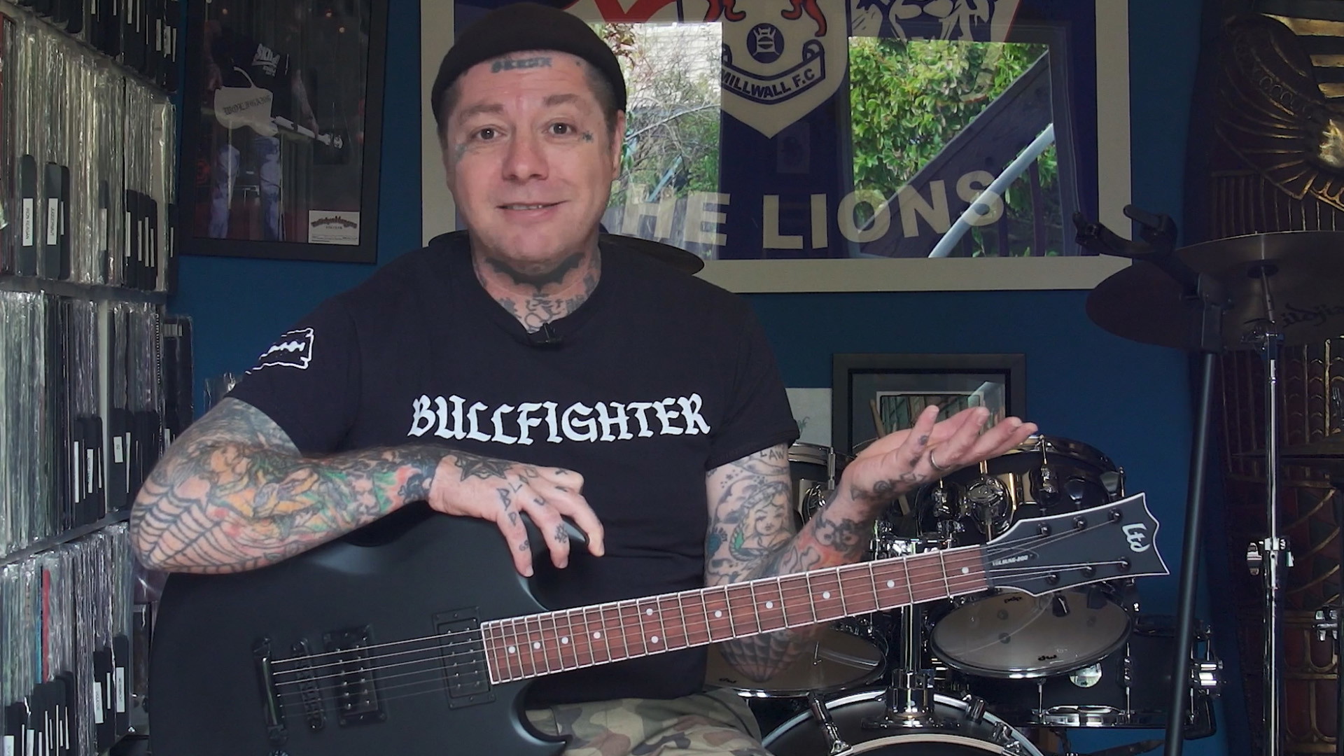 邦楽 CRUDE ATTITUDE LP ESP LTD Volsung Lars Frederiksen Signature Electric Guitar