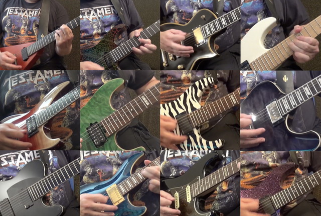 Trashgreen: ESP 50th Anniversary Rock with 23 Guitars