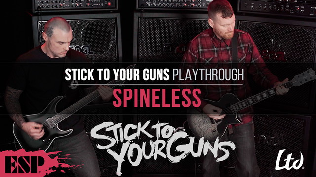 Stick to Your Guns: "Spineless" Playthrough on the LTD Deluxe EC-01FT & MH-1000NT BB
