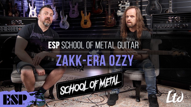 ESP School of Metal Guitar: Zakk-Era Ozzy