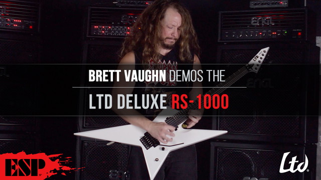 LTD Deluxe RS-1000 Demo by Brett Vaughn