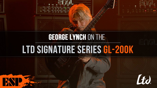 George Lynch on the LTD Signature Series GL-200K