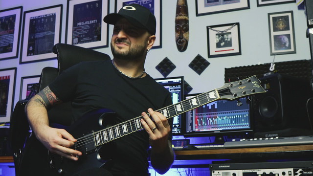 ESP Viper Black Satin