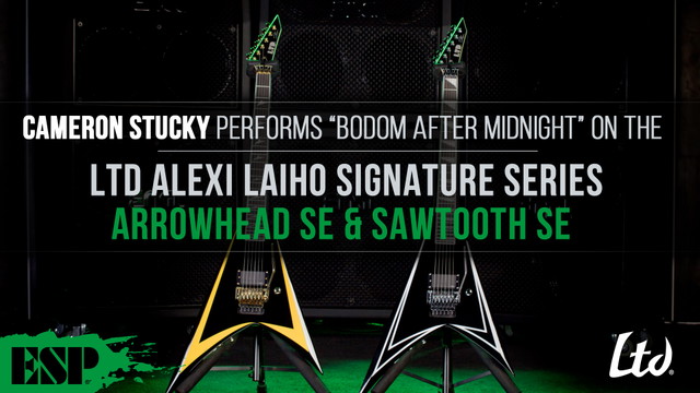LTD Alexi Laiho Signatures Series: "Bodom After Midnight" Performed by Cameron Stucky