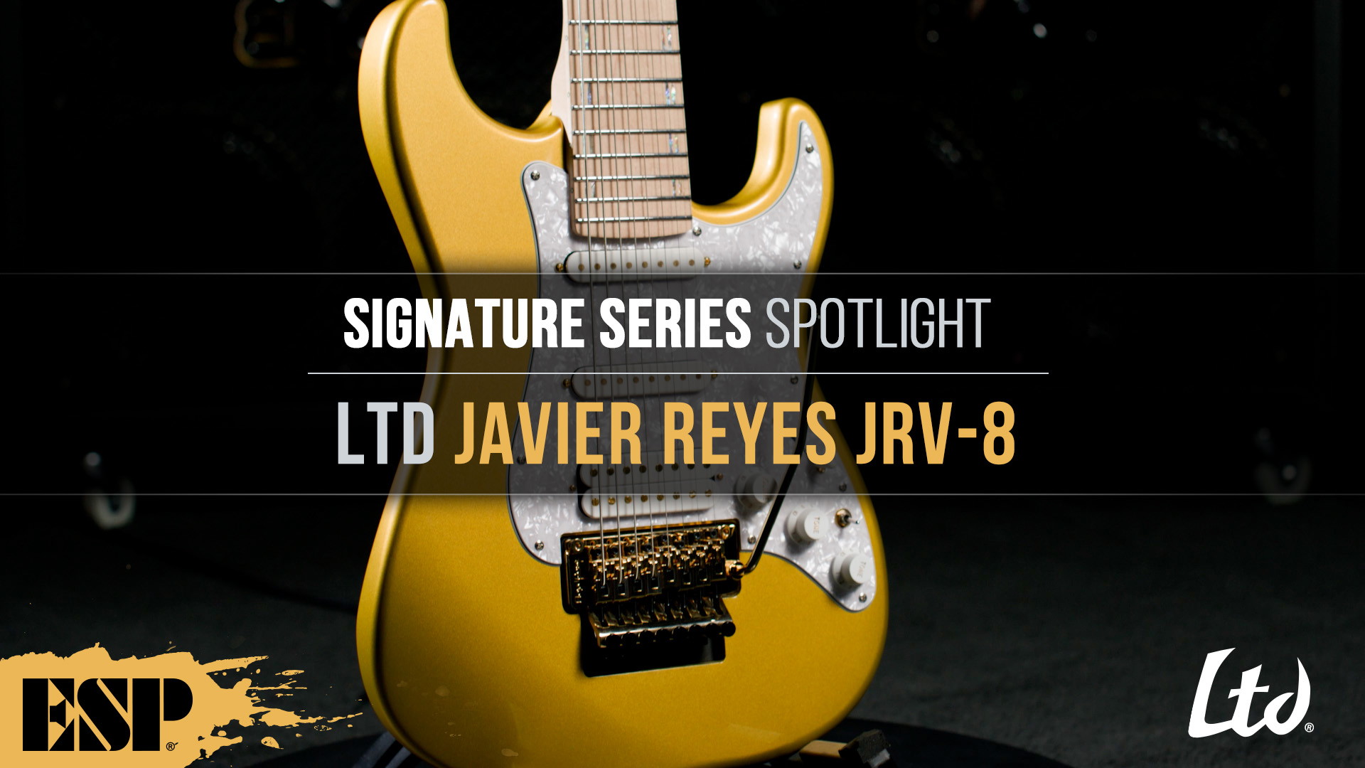 LTD Javier Reyes Signature Series JRV-8 - The ESP Guitar Company
