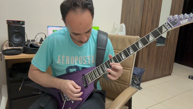 COB - Downfall guitar solo cover