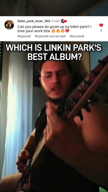 Playing Linkin Park on my ESP LTD