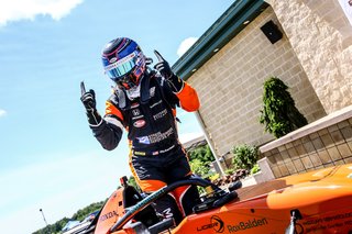 Dickerson Sweeps PITT Race