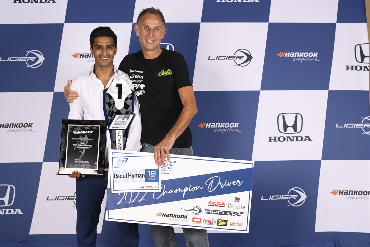 Raoul Hyman Crowned FR Americas 2022 Driver Champion