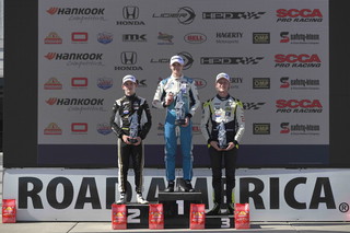 Callum Hedge Wins Race 1 at Road America