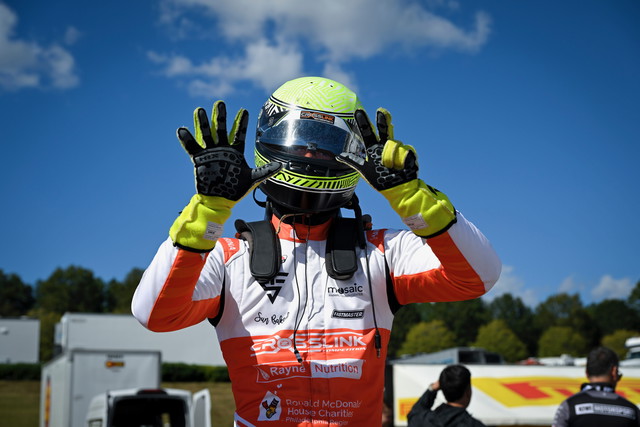 2025 FR Americas Champion Titus Sherlocks Makes Last-Lap Pass to Take Barber Win