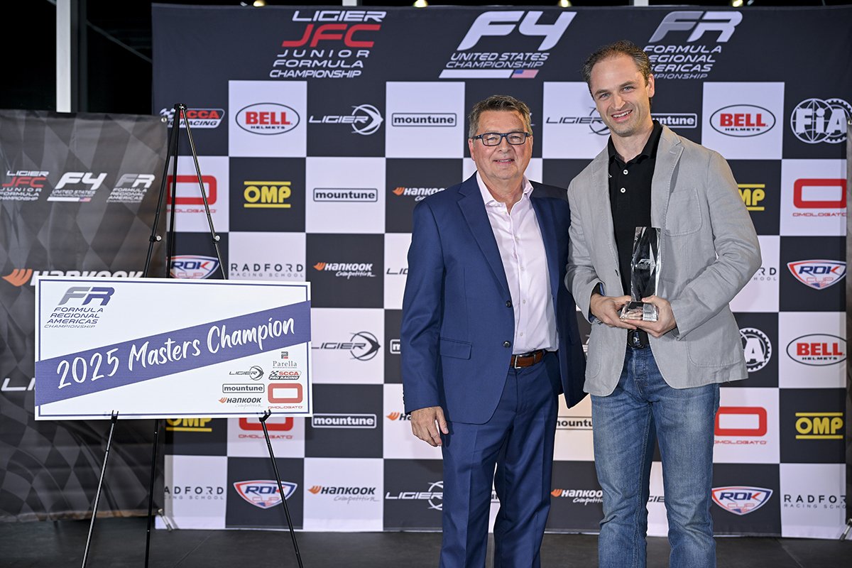 Momentum Motorsports Celebrates Anthony Autellio’s 2025 US Formula Regional Masters Championship and Omologato Perfectly Timed Pass Award