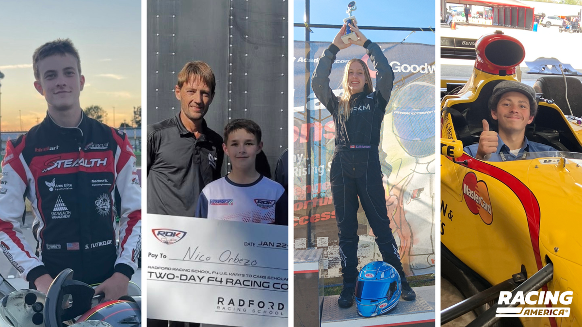 Talented Karters to Attend Radford Racing School F4 Karts to Cars Scholarship School